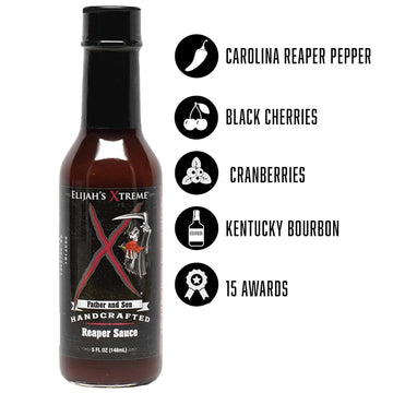 Elijah's Xtreme Hot Sauce Reaper