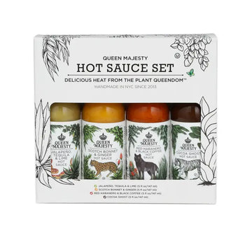 Queen Majesty 4er Hot Sauce Set