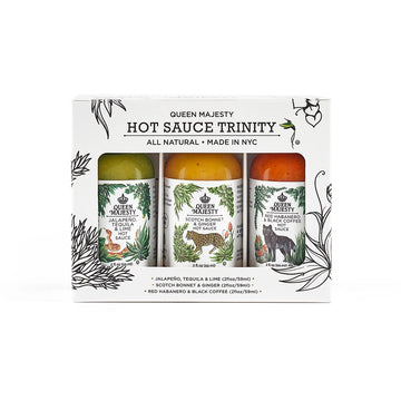 Queen Majesty Hot Sauce Trinity