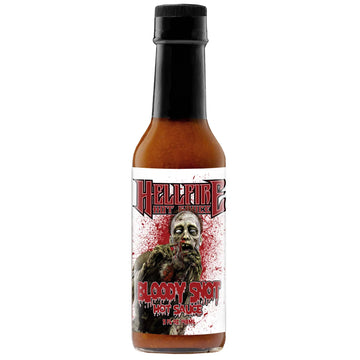 Hellfire Bloody Snot - Red Reaper Garlic Hot Sauce