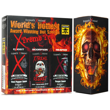 Elijah's Xtreme Regret Reserve + World's Hottest Hot Sauce Gift Set