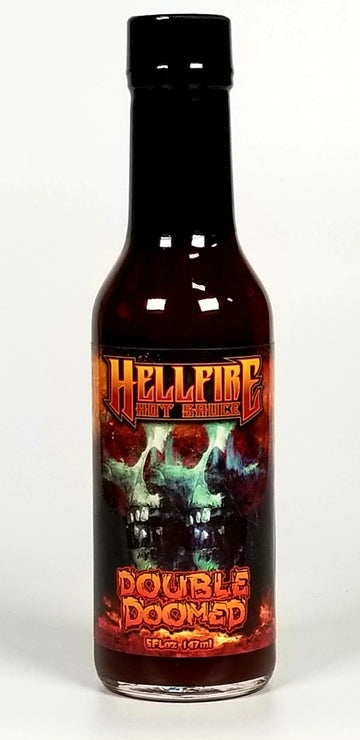 Hellfire Double Doomed Hot Sauce 6,66 Milionen Scoville mit doppel so viel Chili Extrakt !