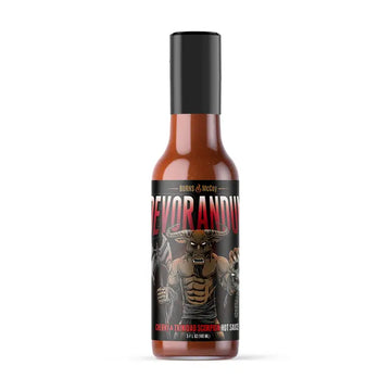 Burns & McCoy Devorandum Cherry & Trinidad Scorpion Hot Sauce 1 750 000 Scoville