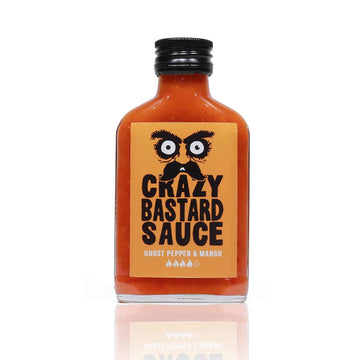 Crazy Bastard Sauce - Ghost Pepper & Mango 30 000 Scoville