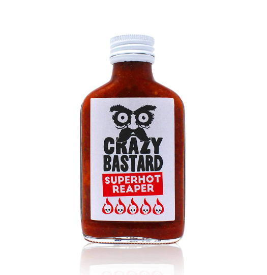 Crazy Bastard Hot Sauce - Superhot Reaper (100ml) - 500 000 Scoville