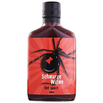Schwarze Witwe Hot Sauce mit 229.000 Scoville